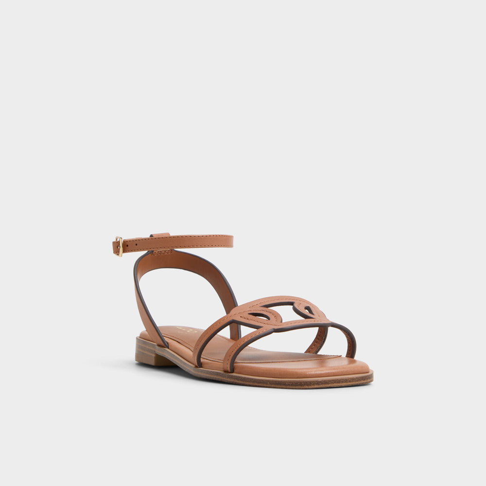 Greengrove Medium Brown Women's Flats - Flat sandal