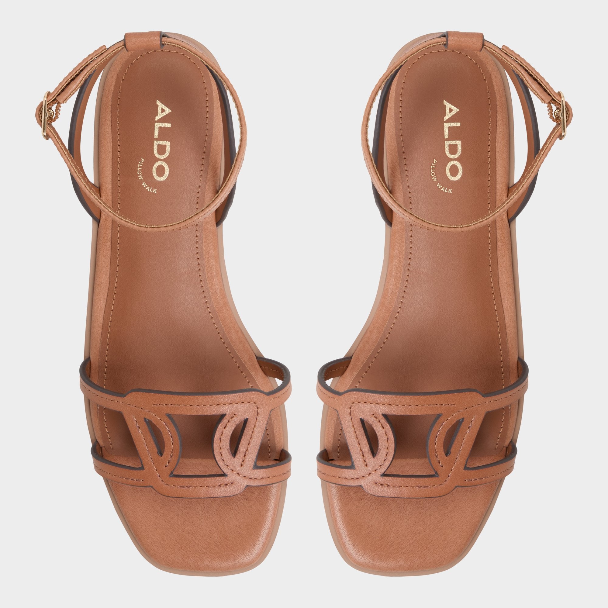 Greengrove Medium Brown Women's Flats - Flat sandal