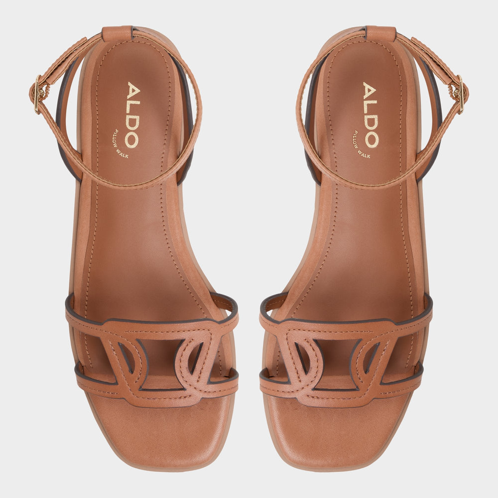 Greengrove Medium Brown Women's Flats - Flat sandal