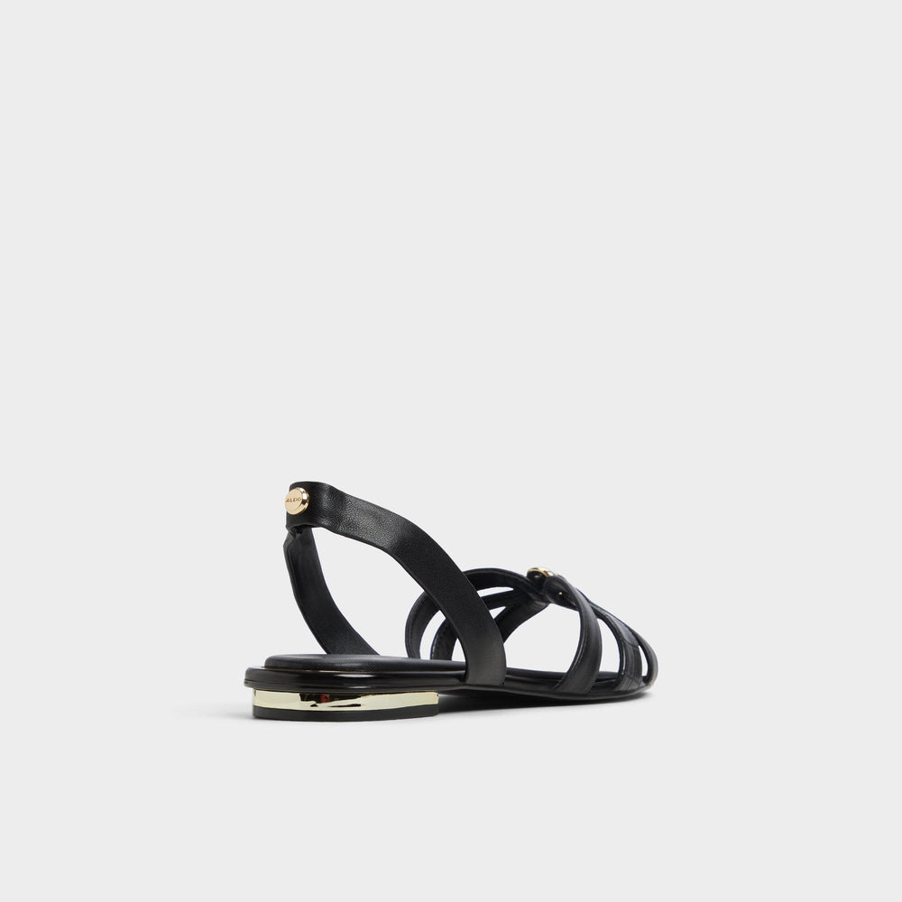 Marassita Black Women's Slingbacks - Flat sandal