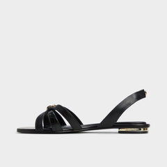 Marassita Black Women's Slingbacks - Flat sandal