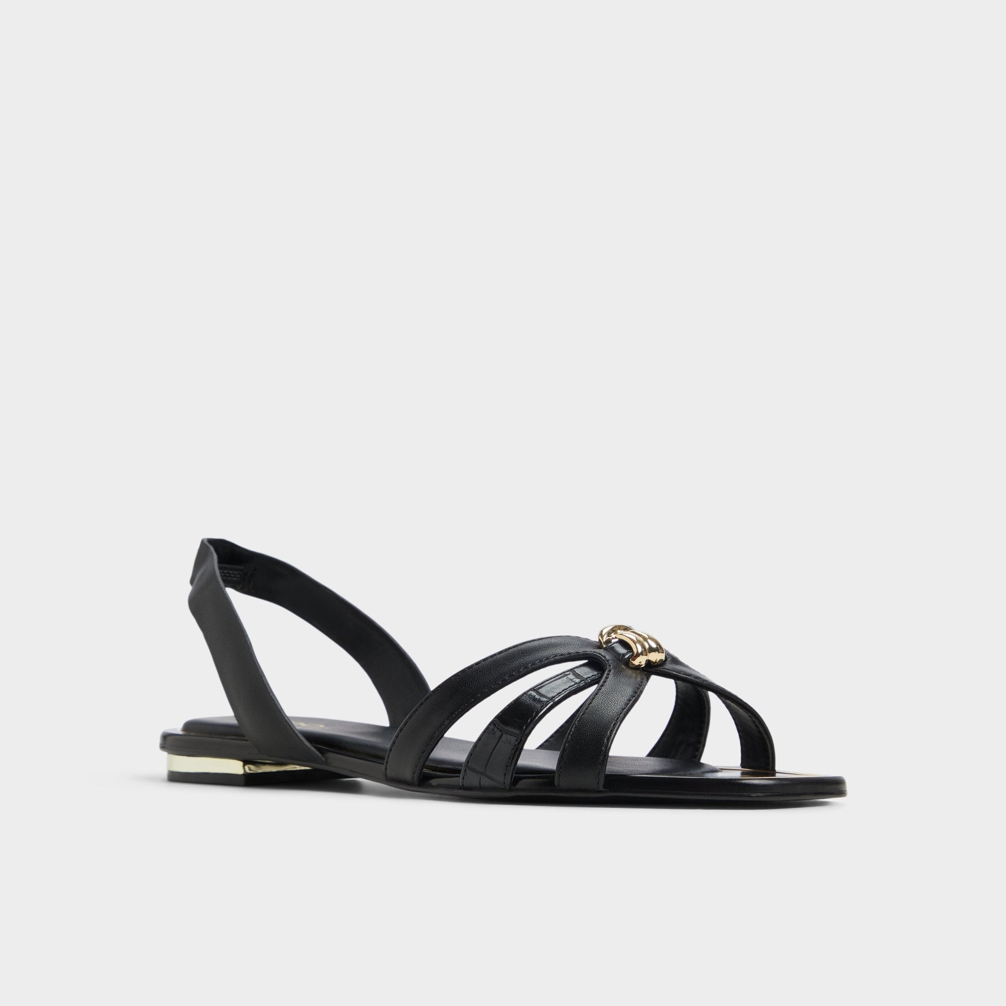 Marassita Black Women's Slingbacks - Flat sandal