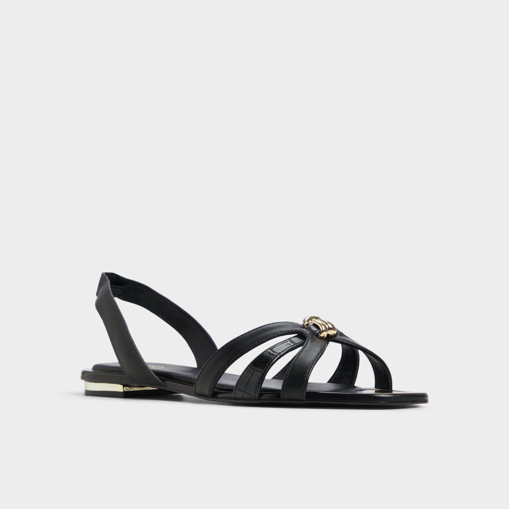 Marassita Black Women's Slingbacks - Flat sandal