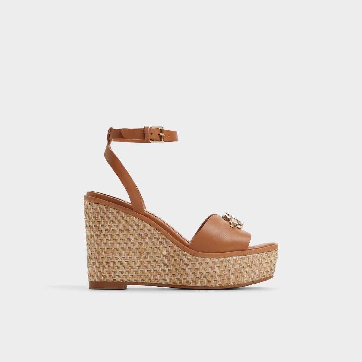Wedge heel Ybylin Medium Brown Women's Wedges - Wedge sandal