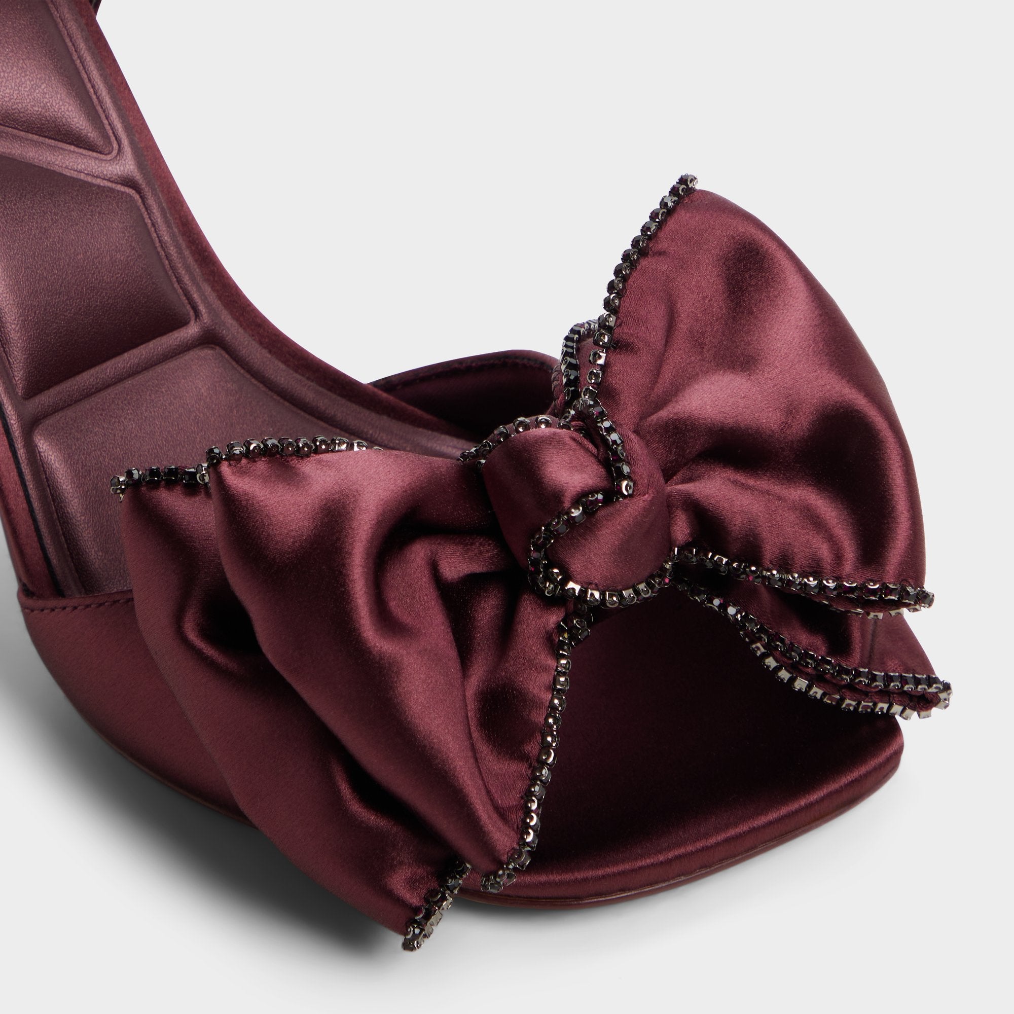Tinsel in Bordo - Strappy heeled sandal Stiletto heel