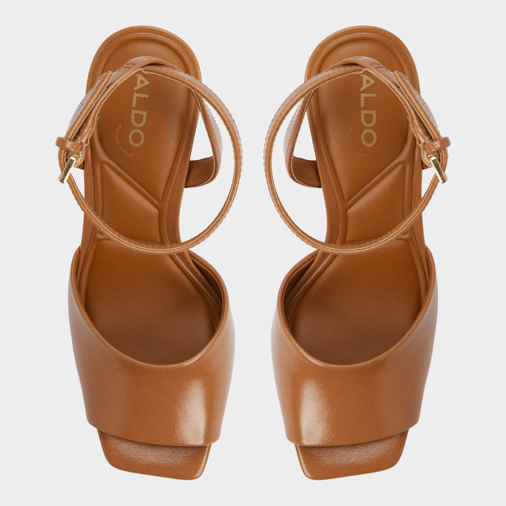 Kaiasien in Tan - Heeled sandal Stiletto heel