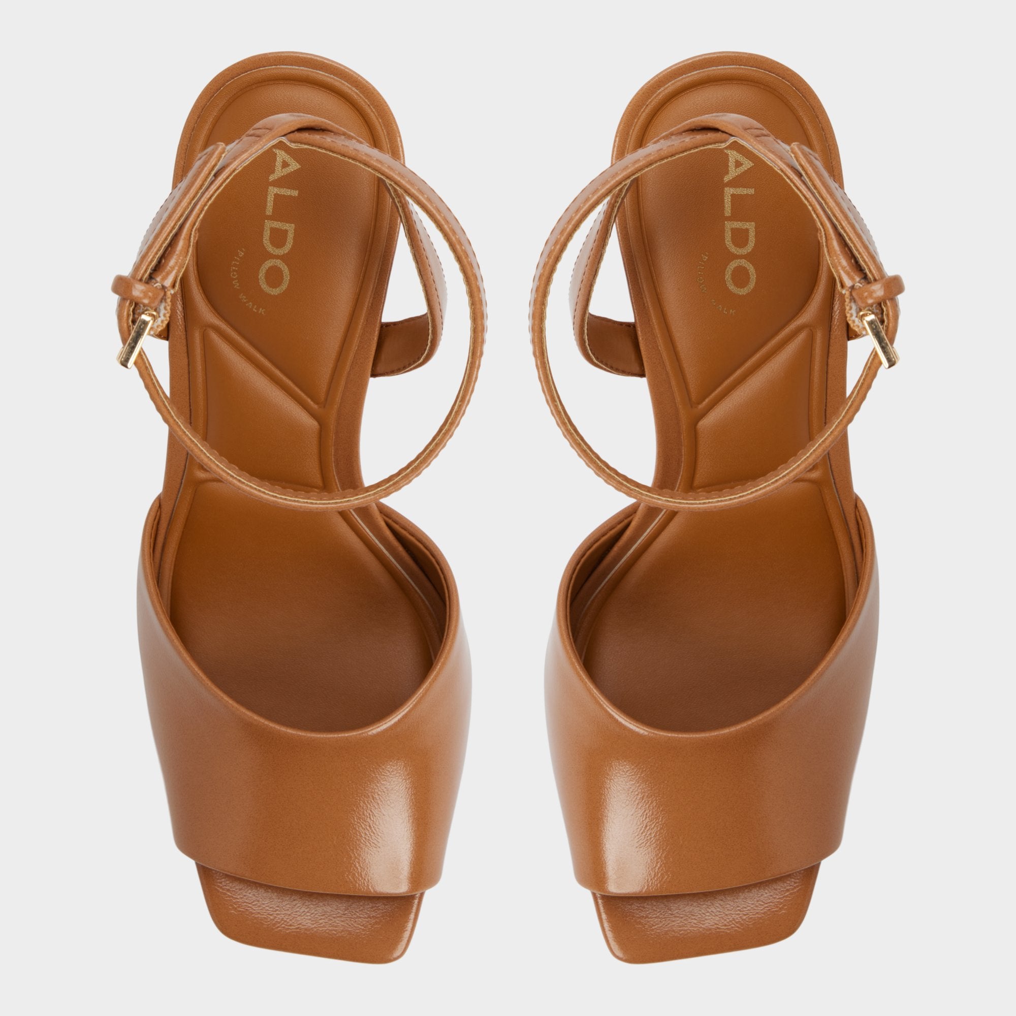 Kaiasien in Tan - Heeled sandal Stiletto heel