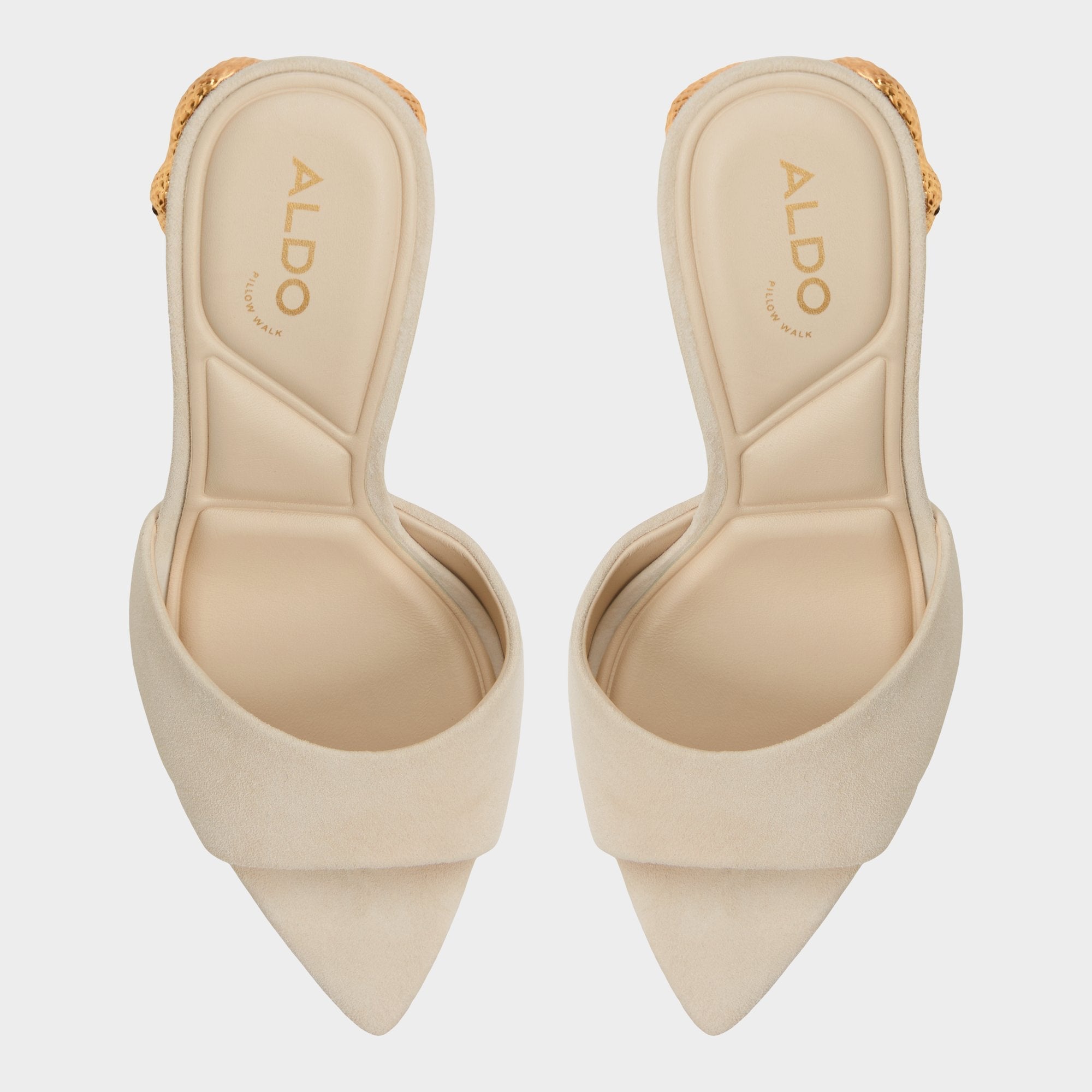 Seashella Bone Women's Heeled mules - Heeled mule