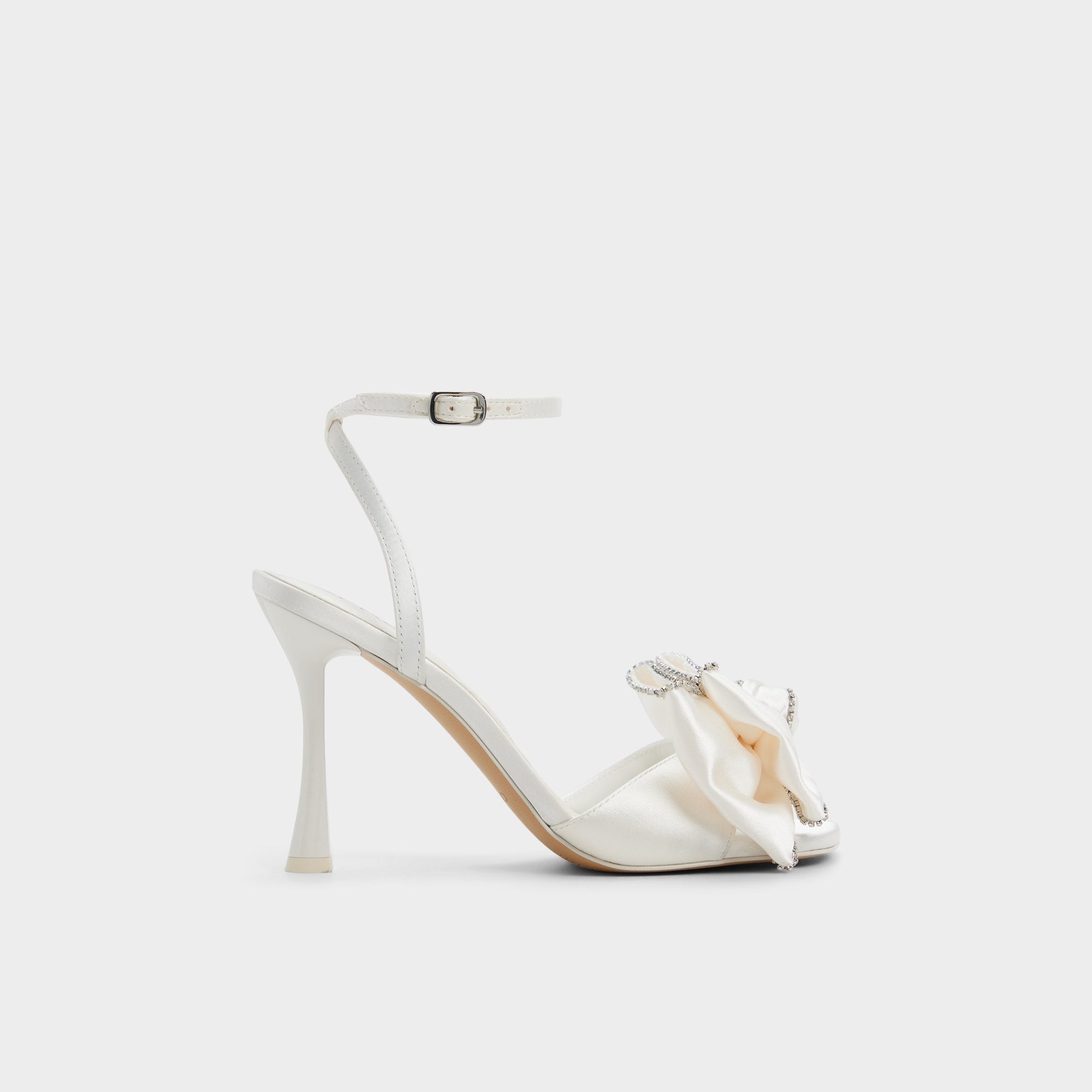 Stiletto heel Tinsel in Other White - Strappy heeled sandal
