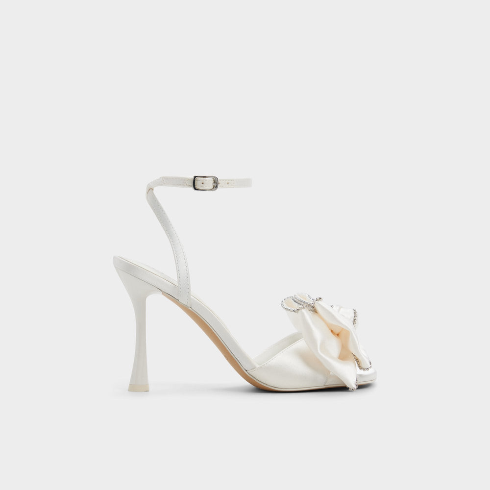 Stiletto heel Tinsel in Other White - Strappy heeled sandal