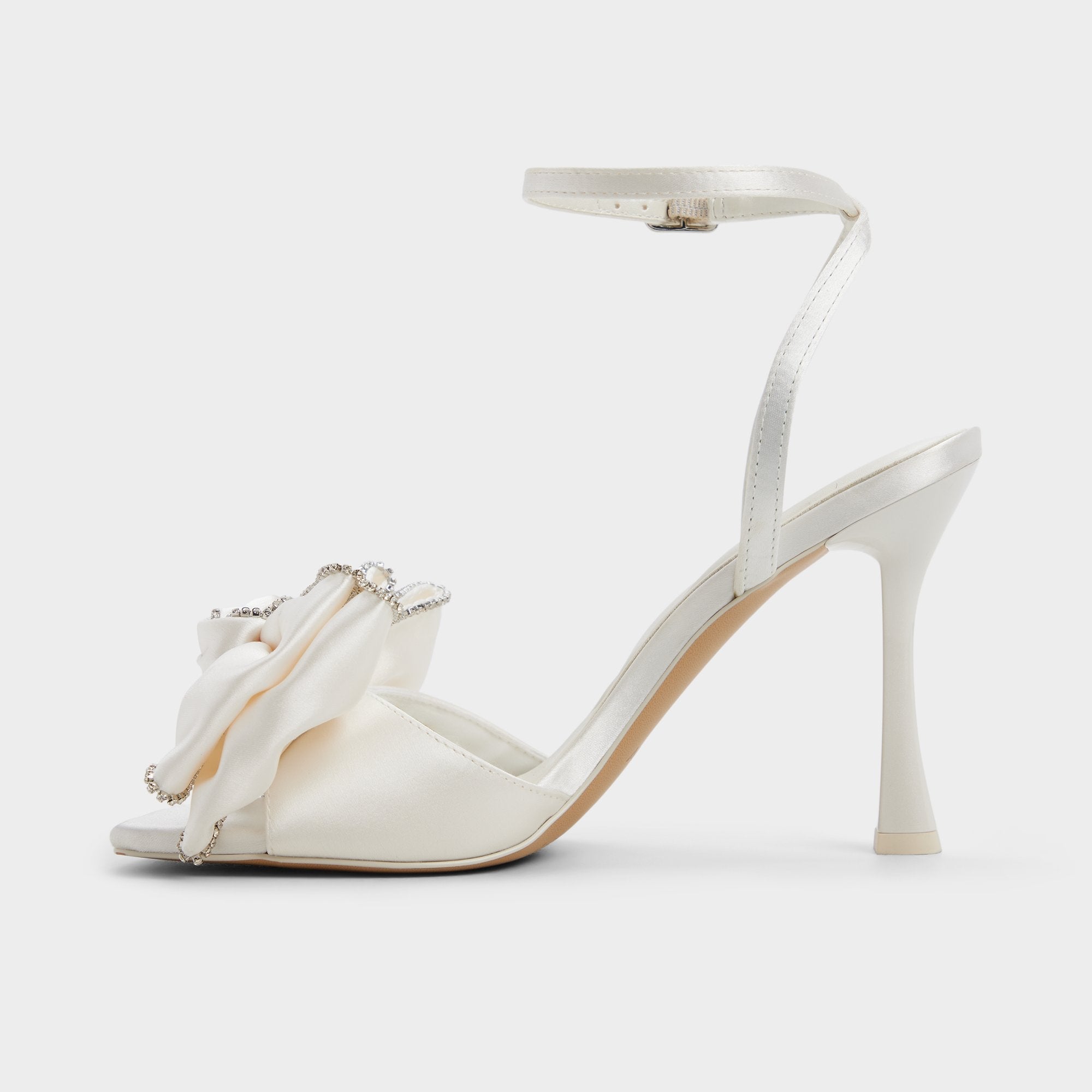 Stiletto heel Tinsel in Other White - Strappy heeled sandal