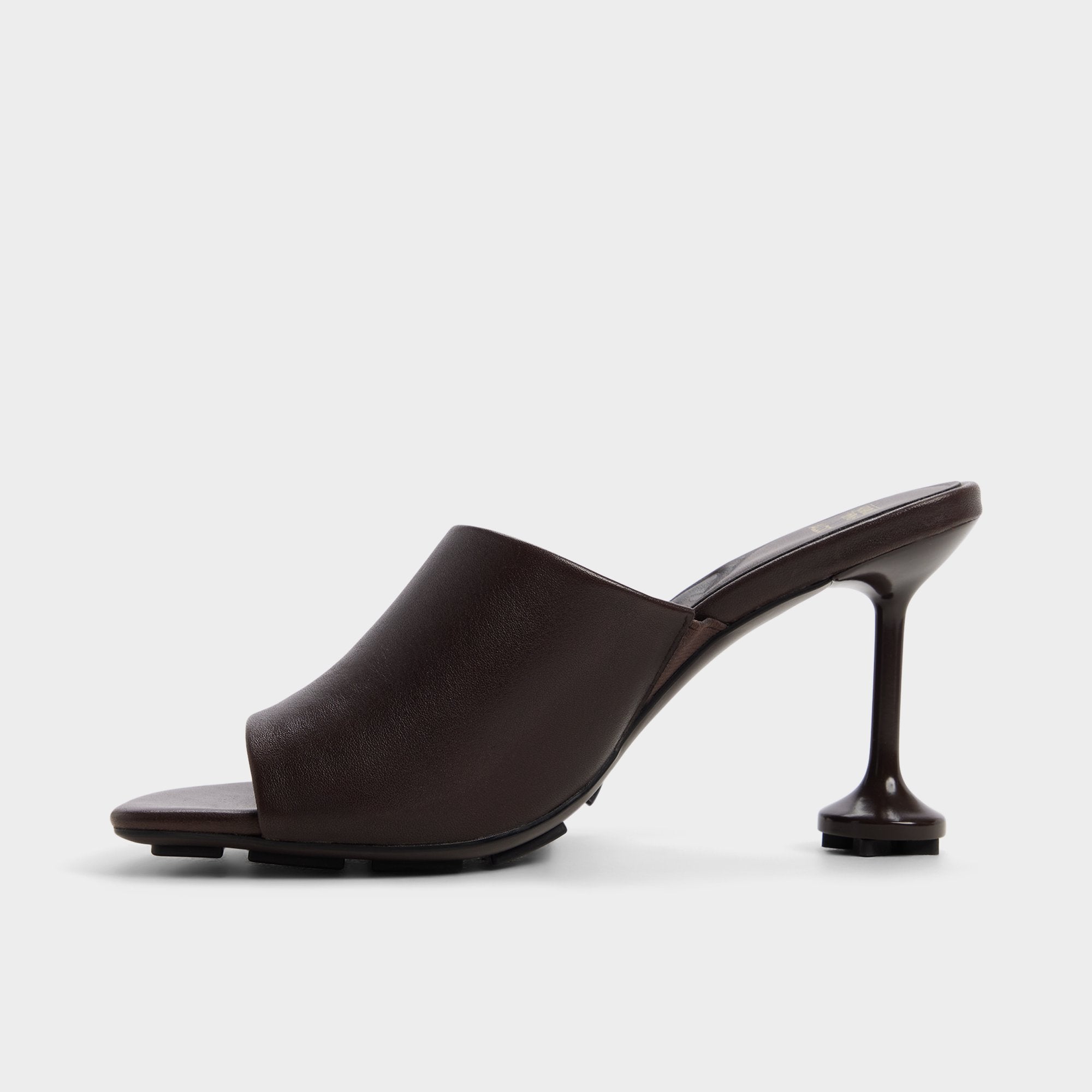Demogorgon in Dark Brown - Women's heeled mule