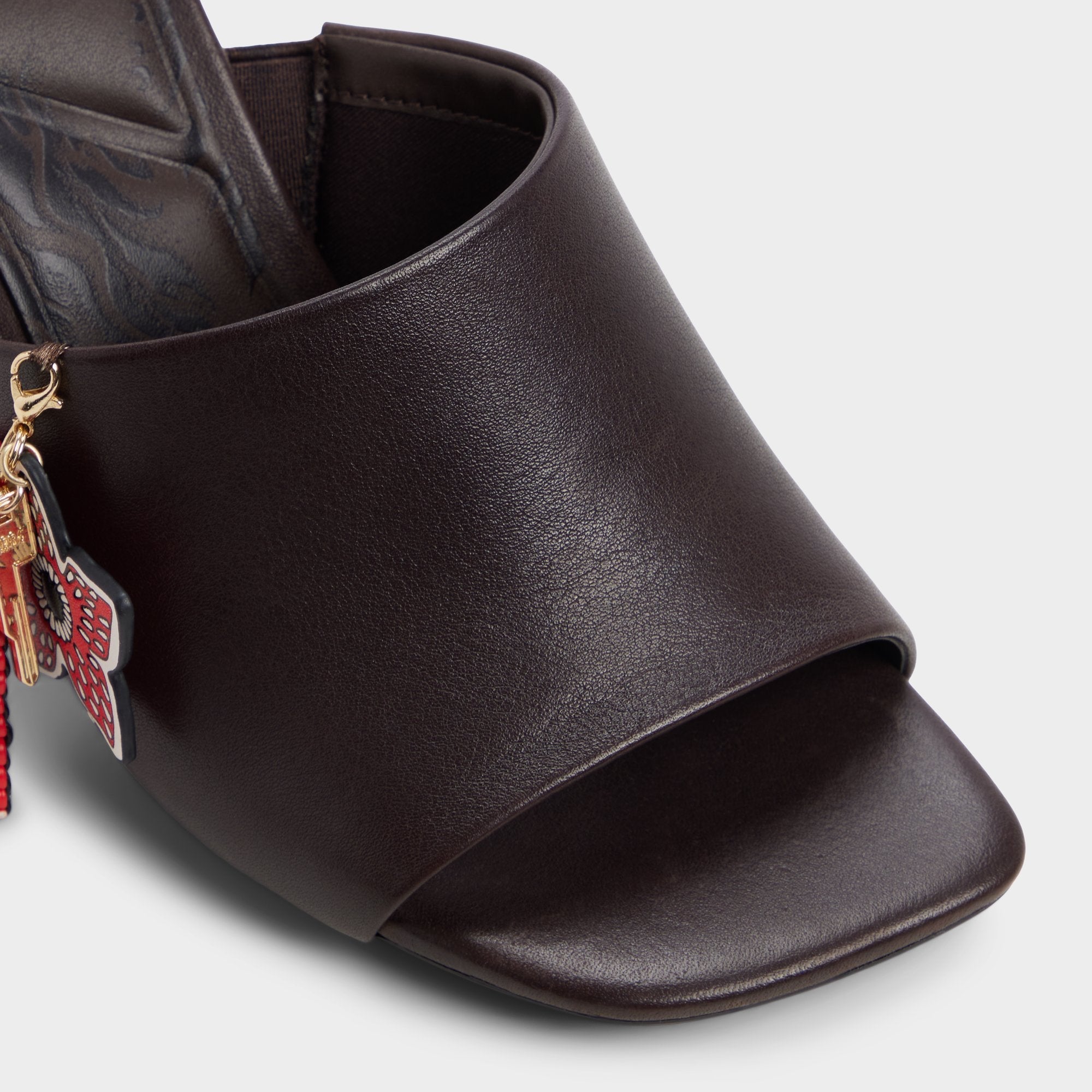 Demogorgon in Dark Brown - Women's heeled mule