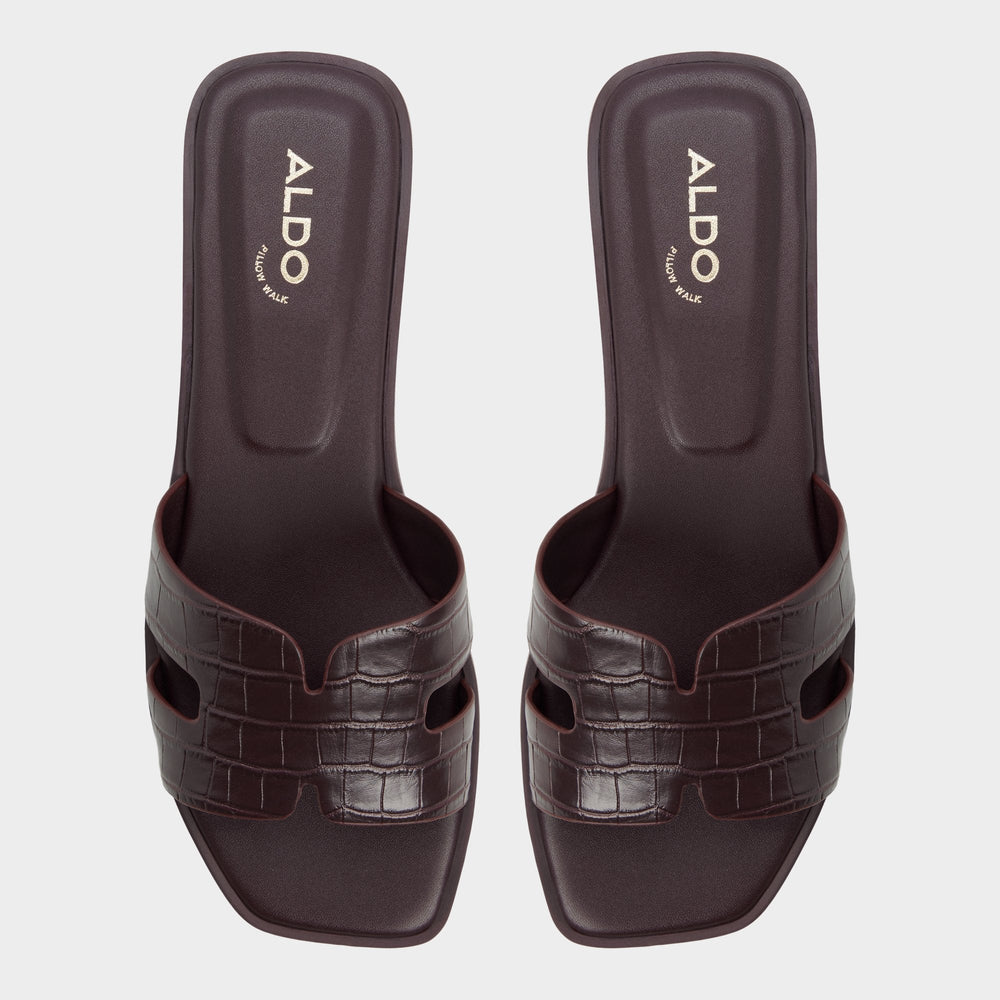 Itsandal in Bordo - Slide sandal