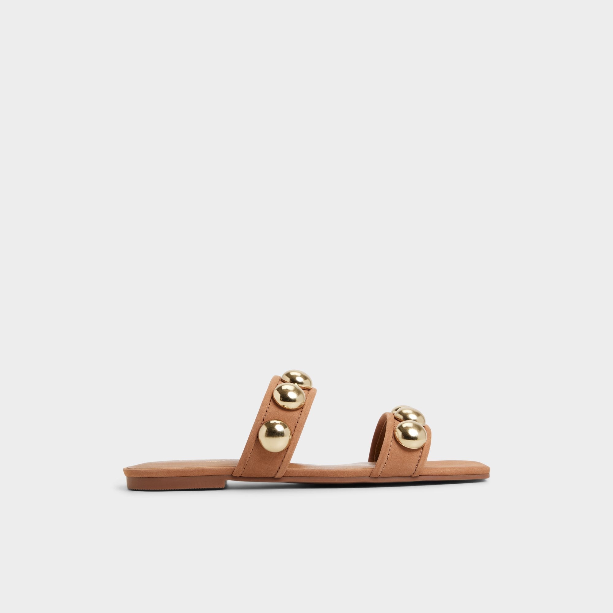 Katalena in Medium Brown - Slide sandal