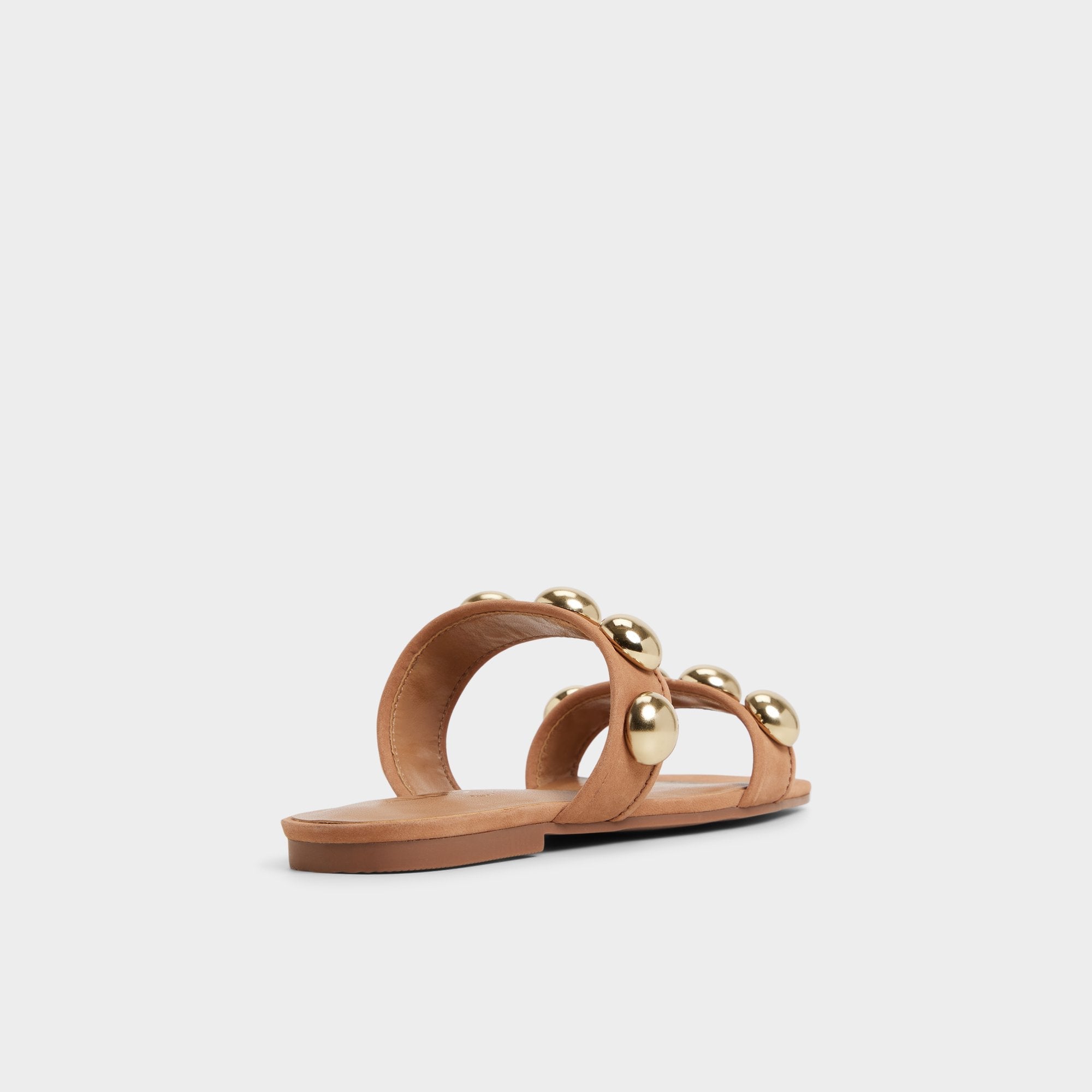 Katalena in Medium Brown - Slide sandal