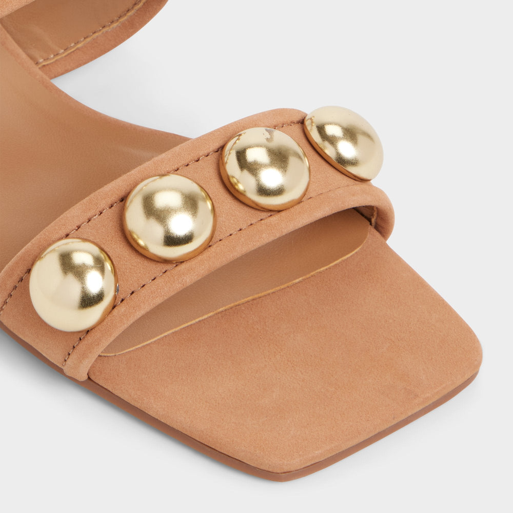 Katalena in Medium Brown - Slide sandal