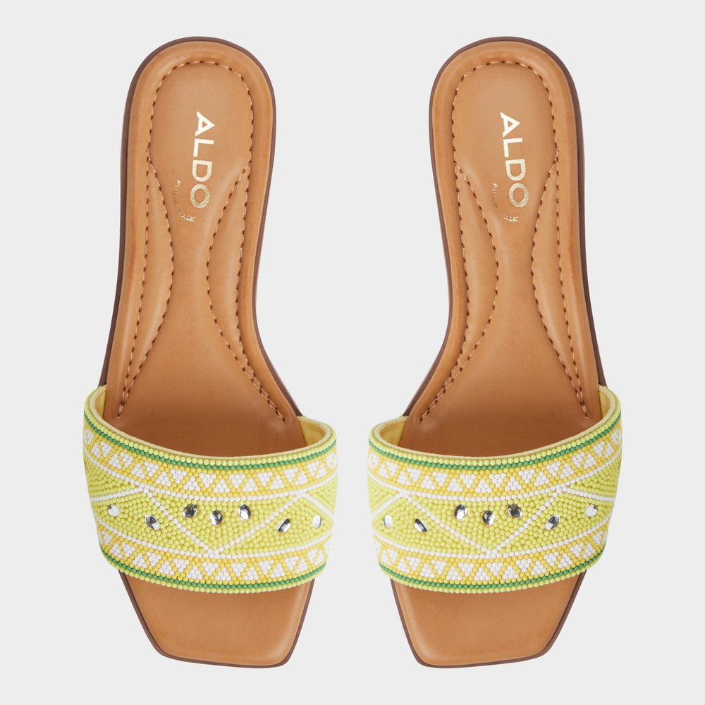 Seavacay Bright Yellow Women's Travel essentials - Slide sandal