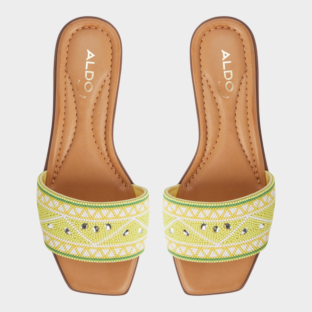 Seavacay Bright Yellow Women's Travel essentials - Slide sandal