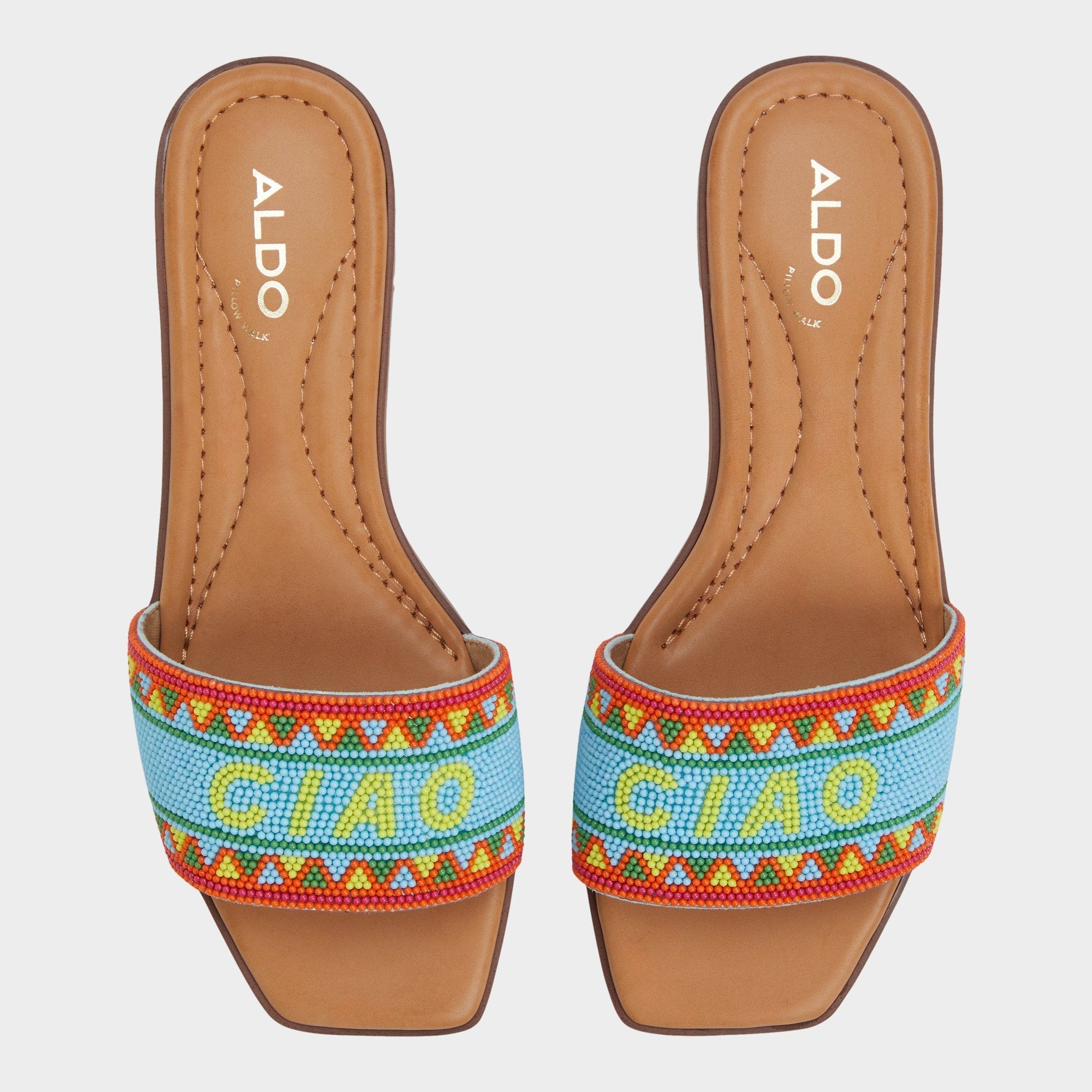 Seavacay Bright Multi Women's Flats - Slide sandal