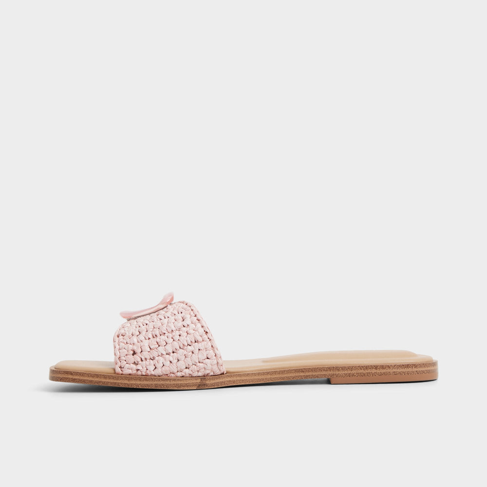 Tidella Other Pink Women's Flats - Slide sandal