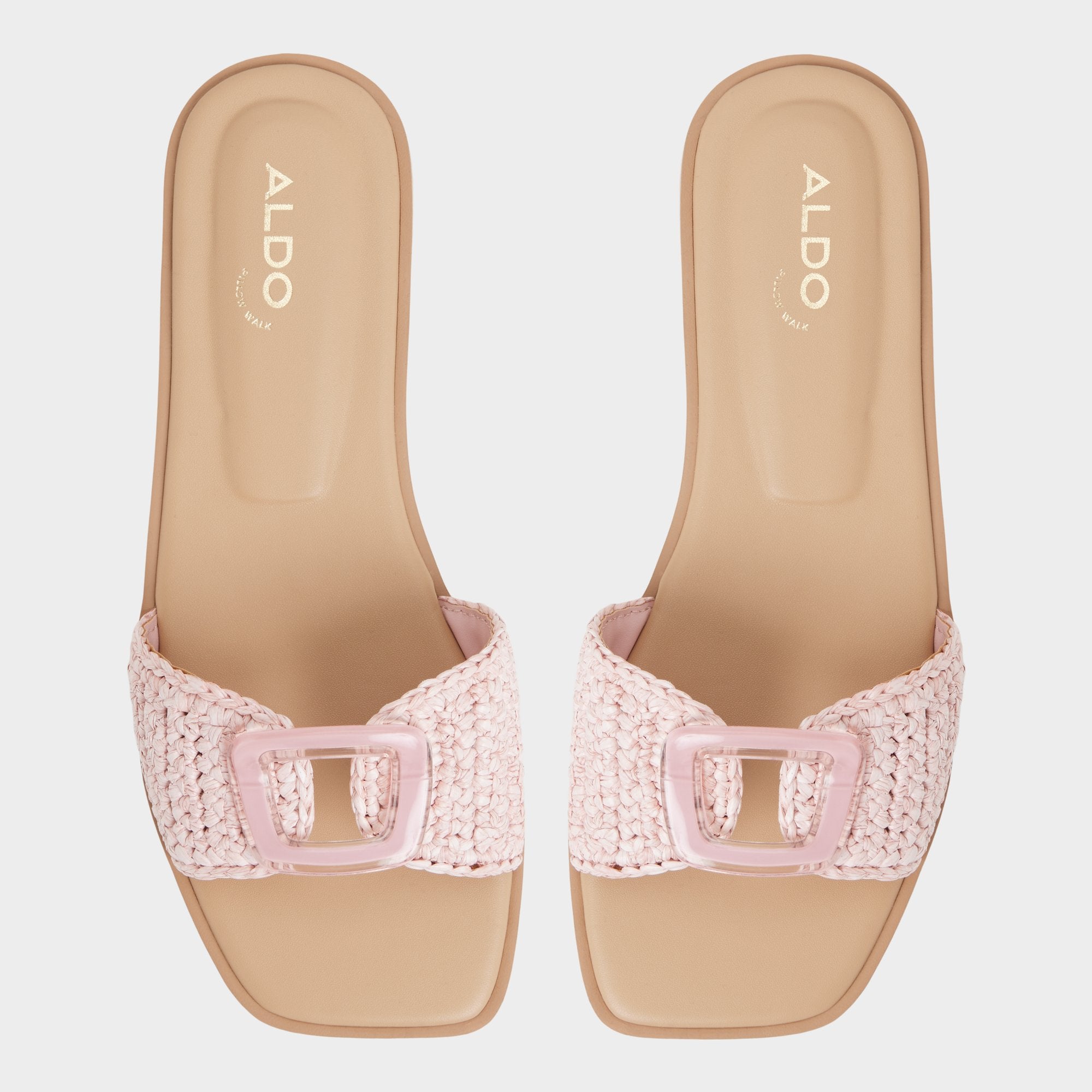 Tidella Other Pink Women's Flats - Slide sandal