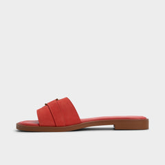 Dallaedar Medium Red Women's Flats - Slide sandal