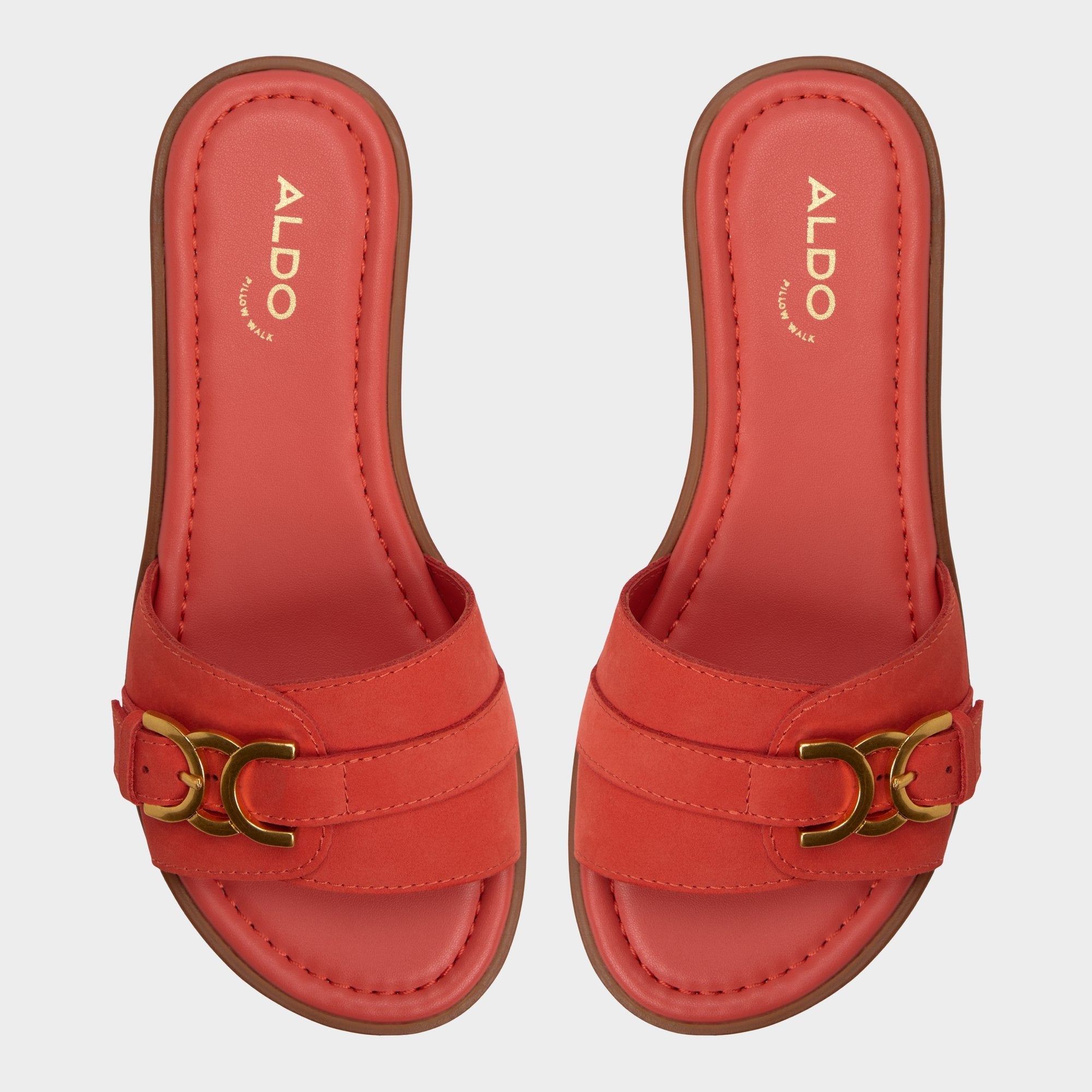Dallaedar Medium Red Women's Flats - Slide sandal