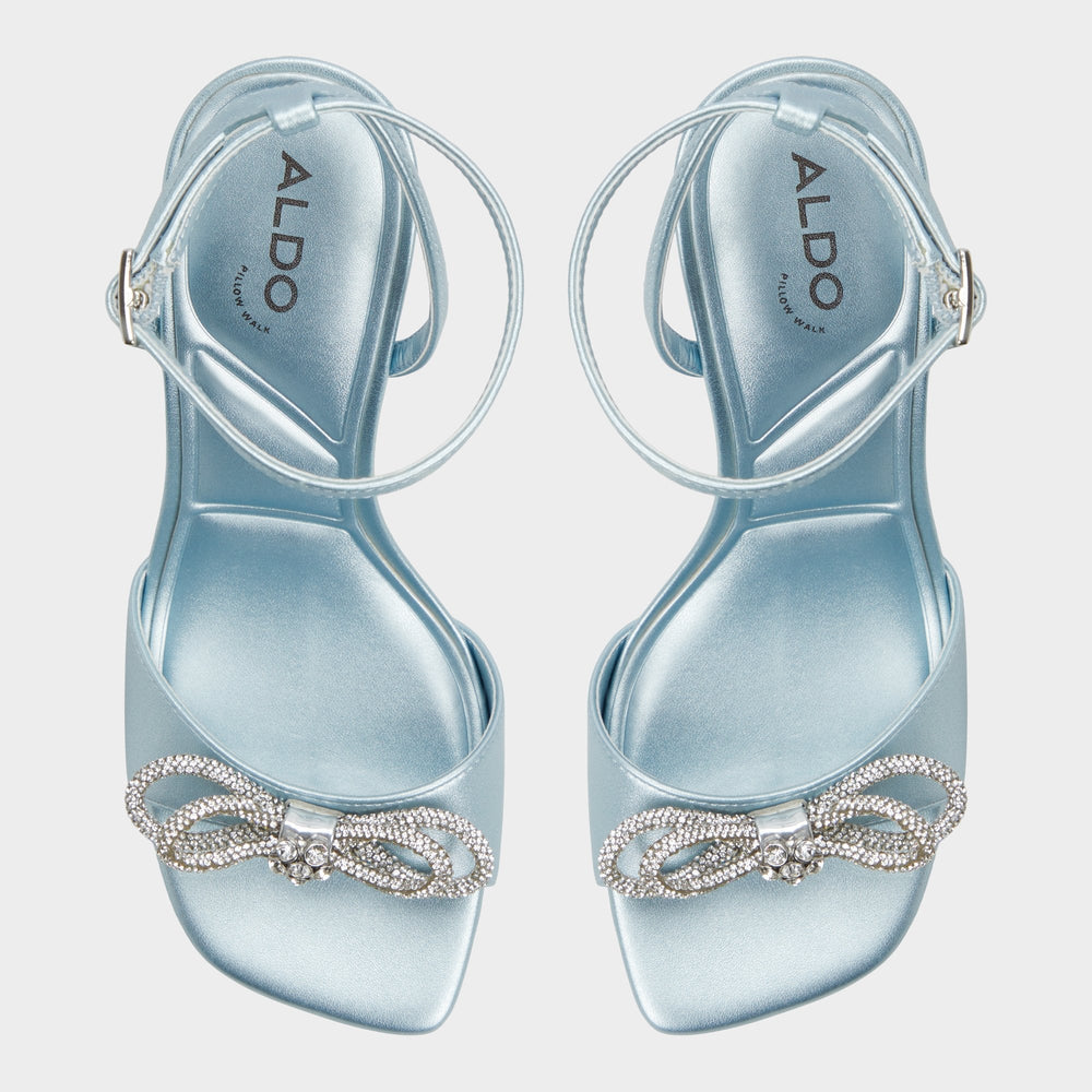 Ozley Other Blue Women's Strappy sandals - Strappy heeled sandal
