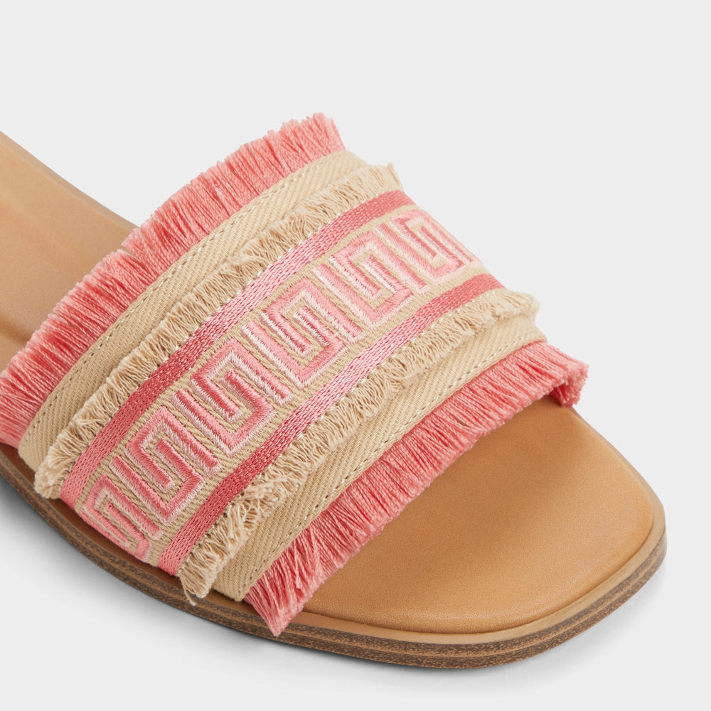 Nalani Coral Women's Flats - Slide sandal