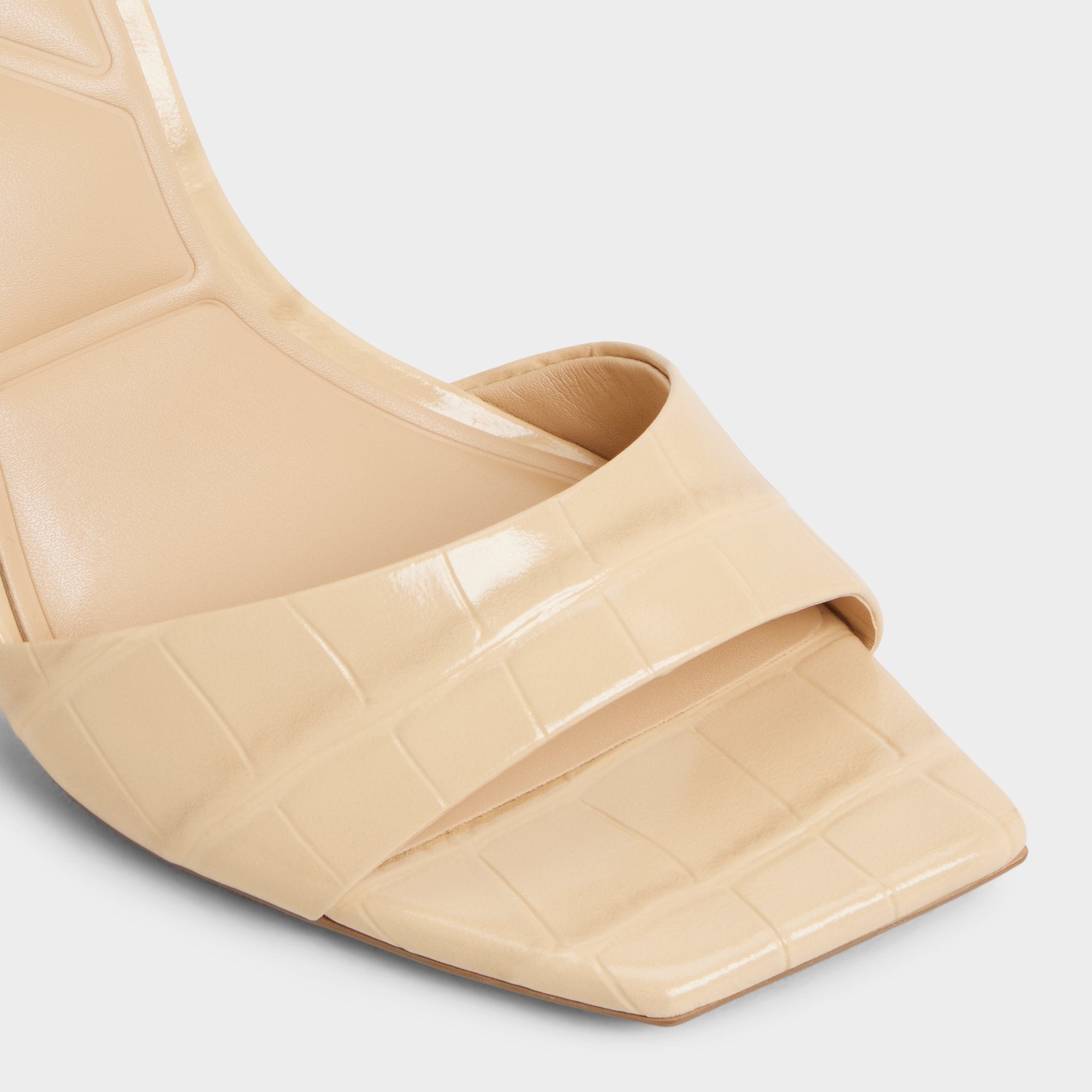 Harmonious in Medium Beige - Strappy heeled sandal