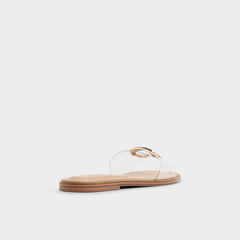 Tidella Clear Women's Flats - Slide sandal