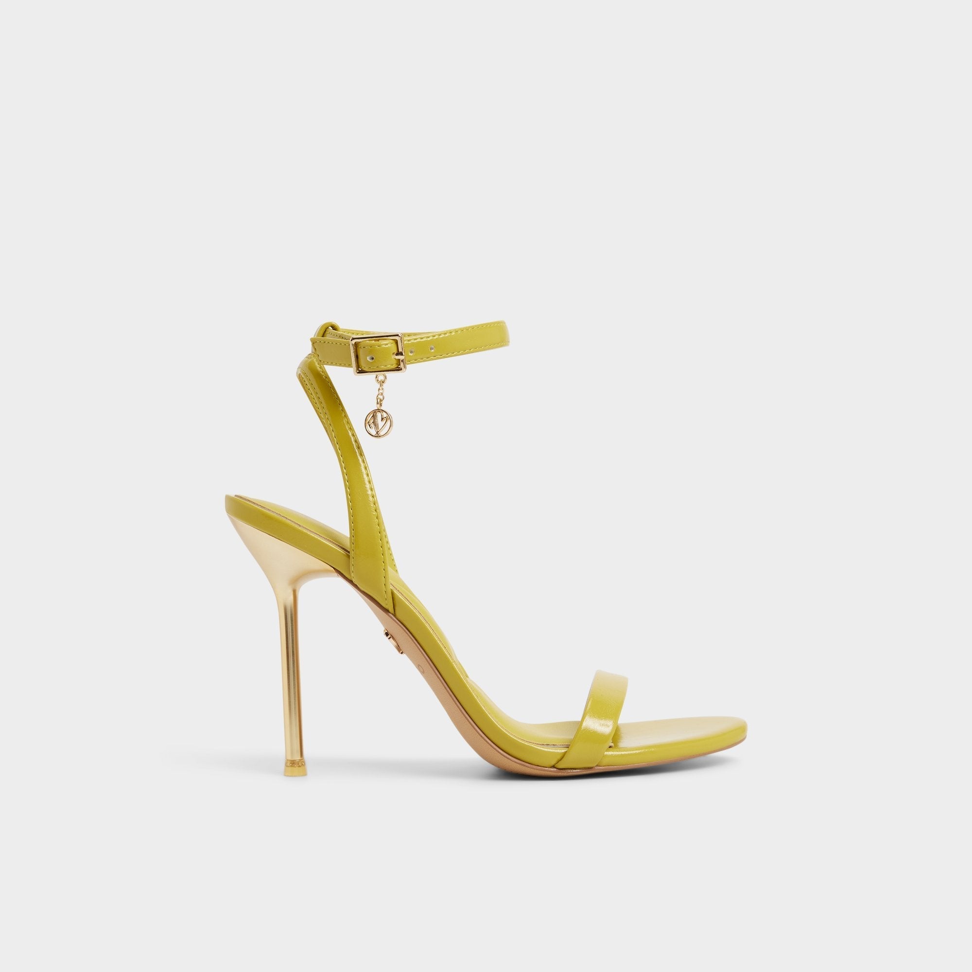 Maristou-xt Lime Green Women's Heeled sandals - Strappy heeled sandal Stiletto heel