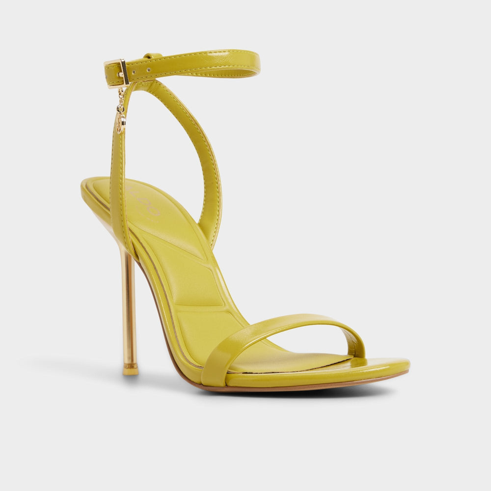 Maristou-xt Lime Green Women's Heeled sandals - Strappy heeled sandal Stiletto heel