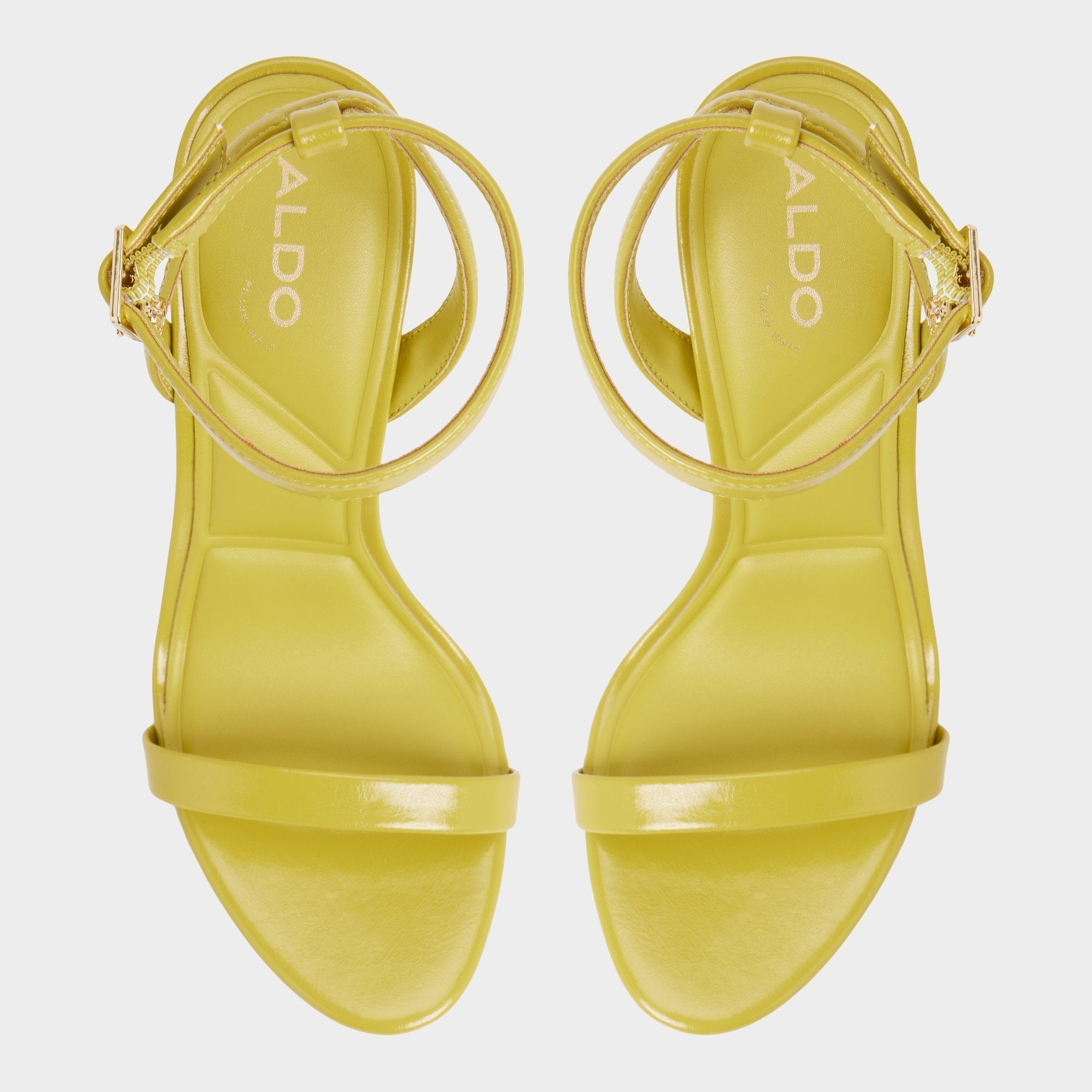 Maristou-xt Lime Green Women's Heeled sandals - Strappy heeled sandal Stiletto heel