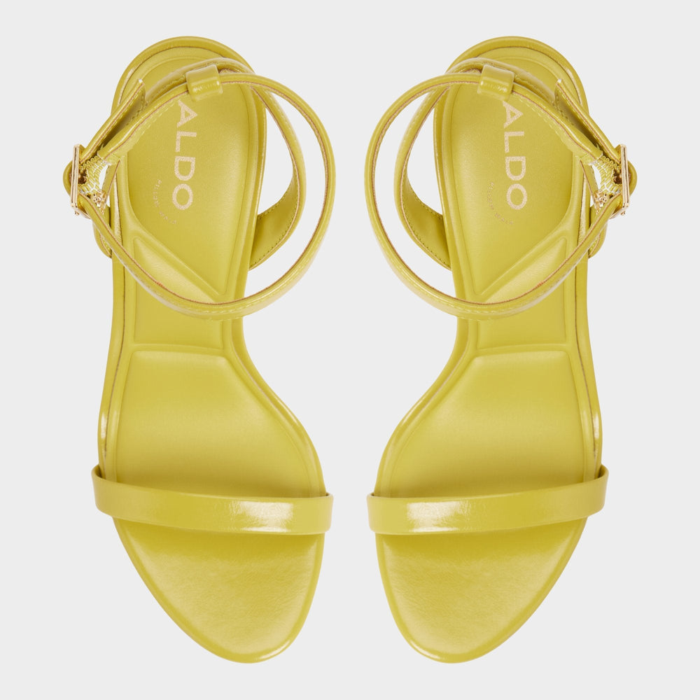 Maristou-xt Lime Green Women's Heeled sandals - Strappy heeled sandal Stiletto heel