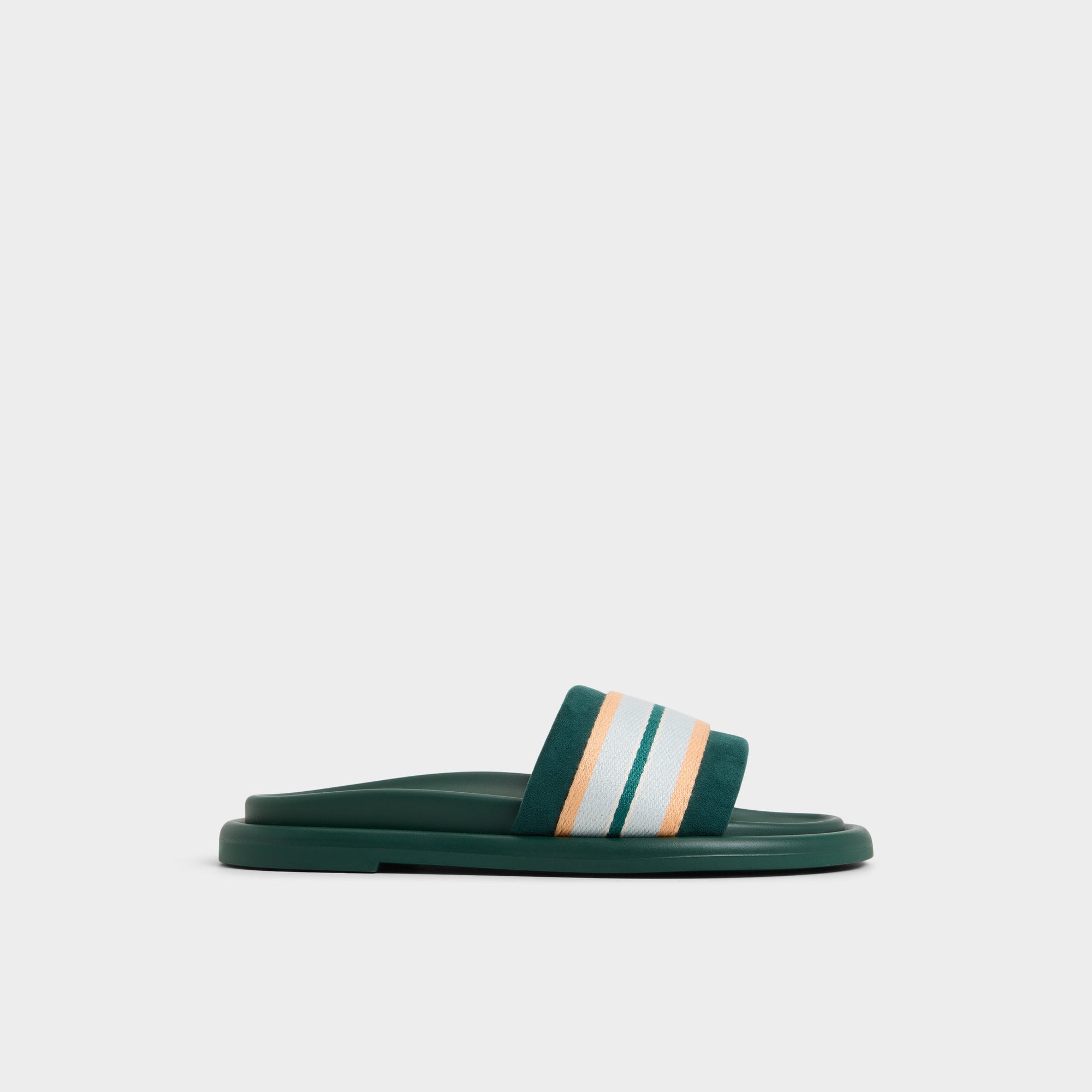 Nydelagan in Open Green - Footbed sandal
