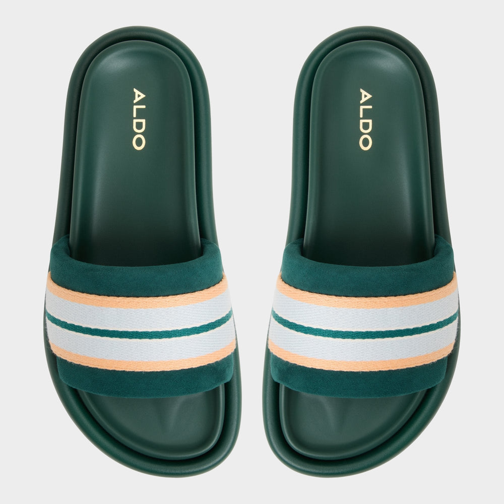 Nydelagan in Open Green - Footbed sandal
