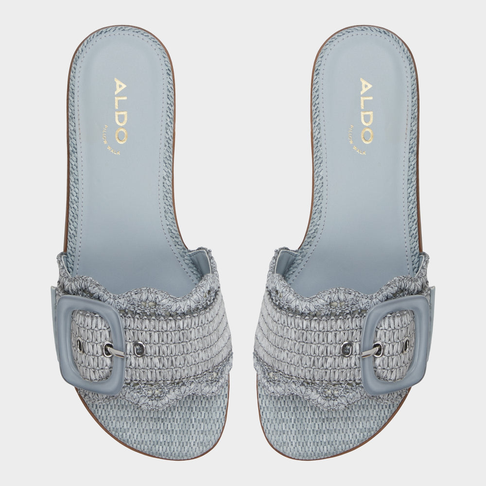 Wavysally in Other Blue 14051763 - Slide sandal