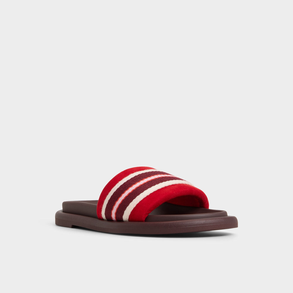 Nydelagan in Open Red - Footbed sandal