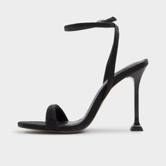 Lydala Black Women's Heeled sandals - Strappy heeled sandal