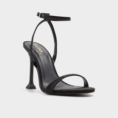 Lydala Black Women's Heeled sandals - Strappy heeled sandal
