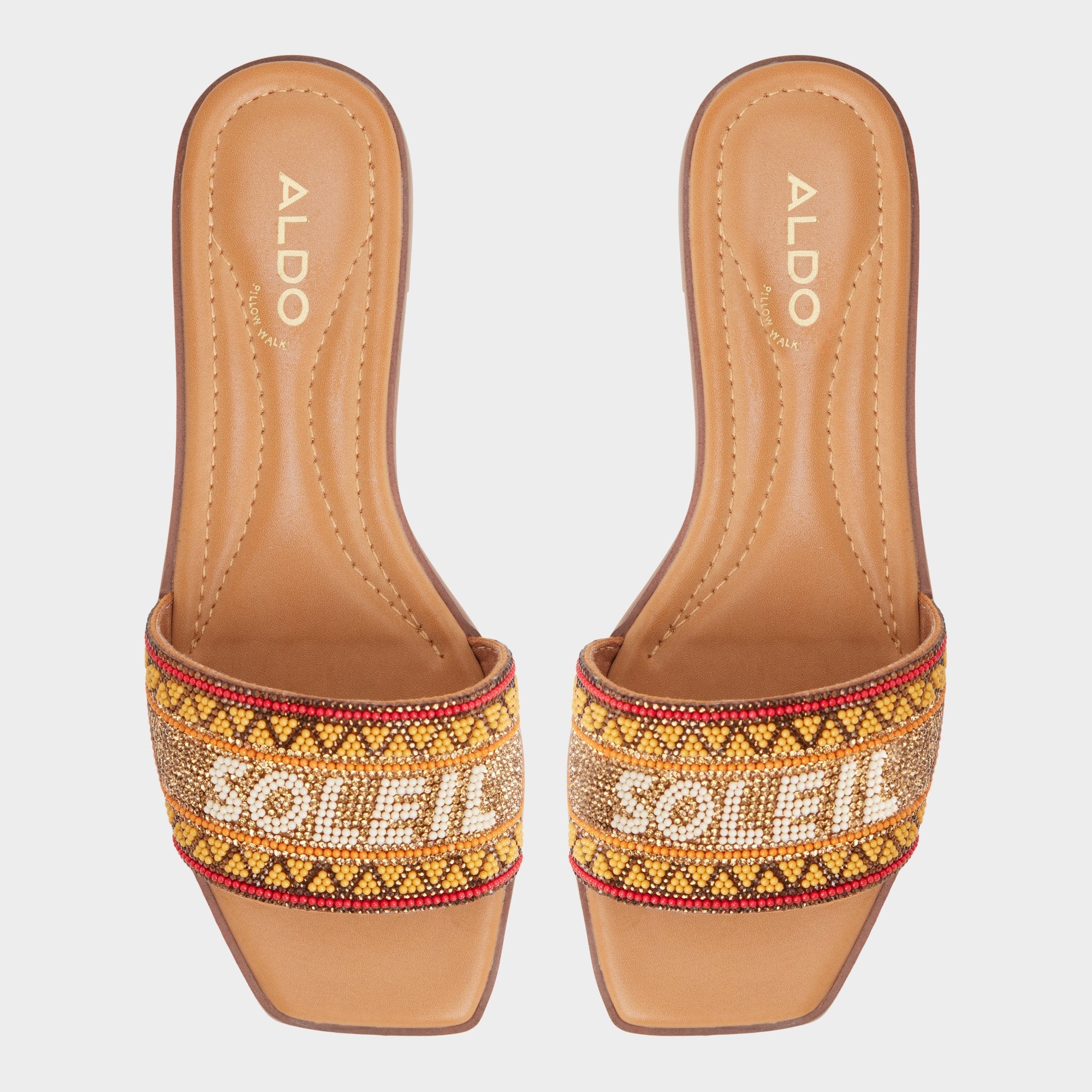 Seavacay Brown Multi Women's Flats -