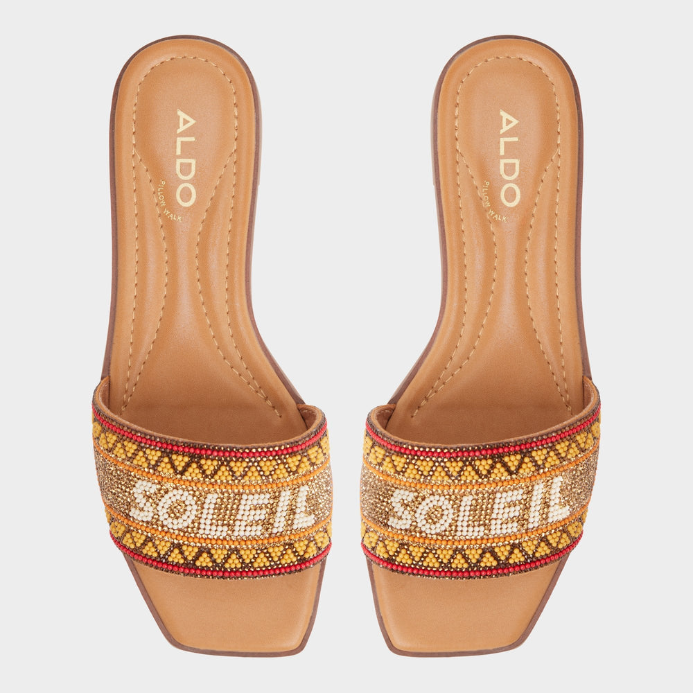 Seavacay Brown Multi Women's Flats -