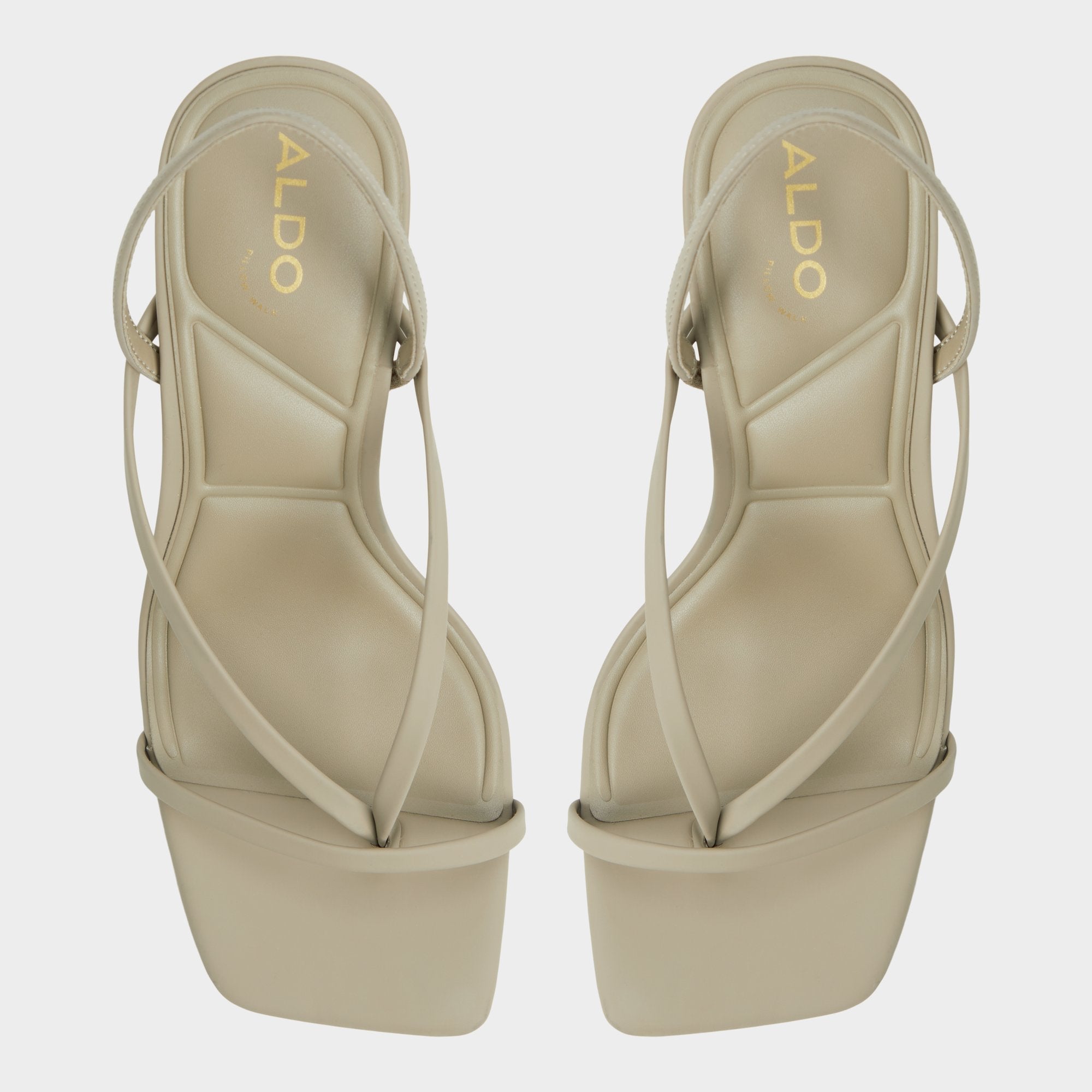 Riva Other Green Women's Strappy sandals - Sling back heeled sandal Stiletto heel