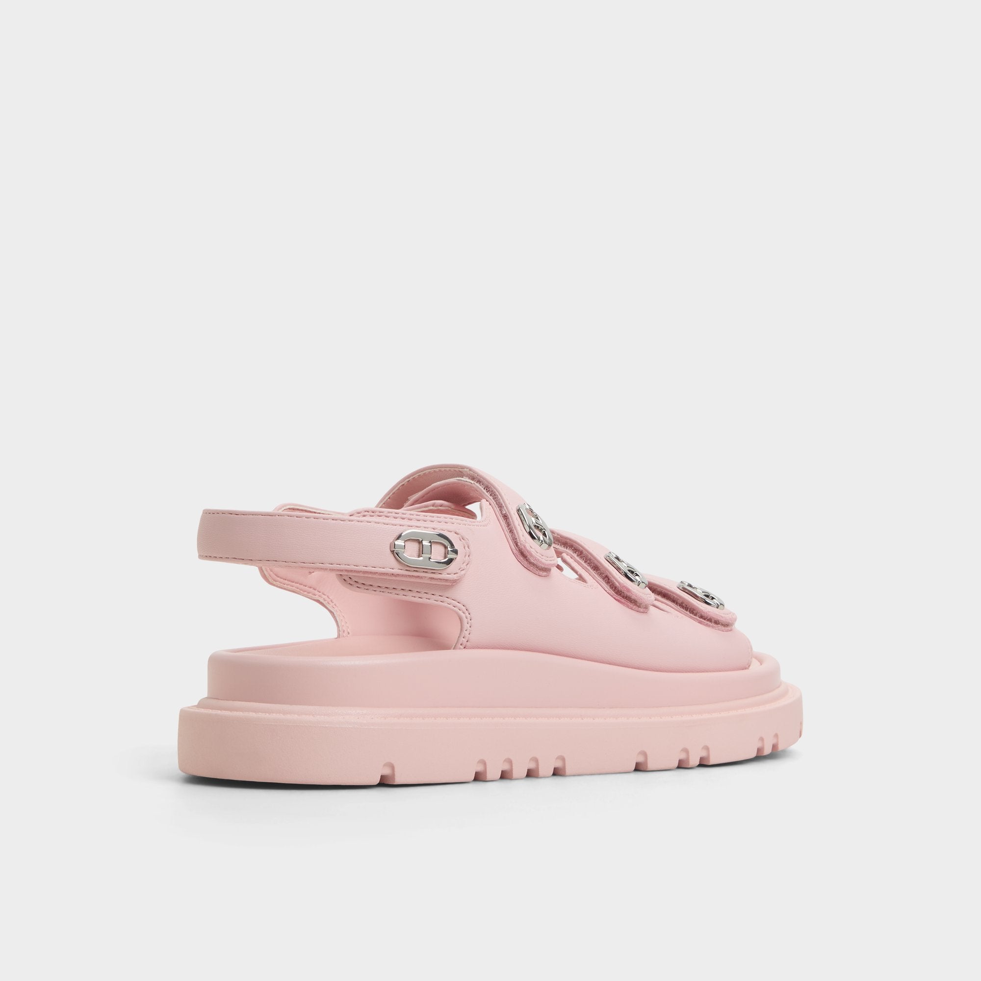 Halendar Light Pink Women's Footbed sandals - Footbed sandal Footbed sandal