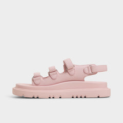 Halendar Light Pink Women's Footbed sandals - Footbed sandal Footbed sandal