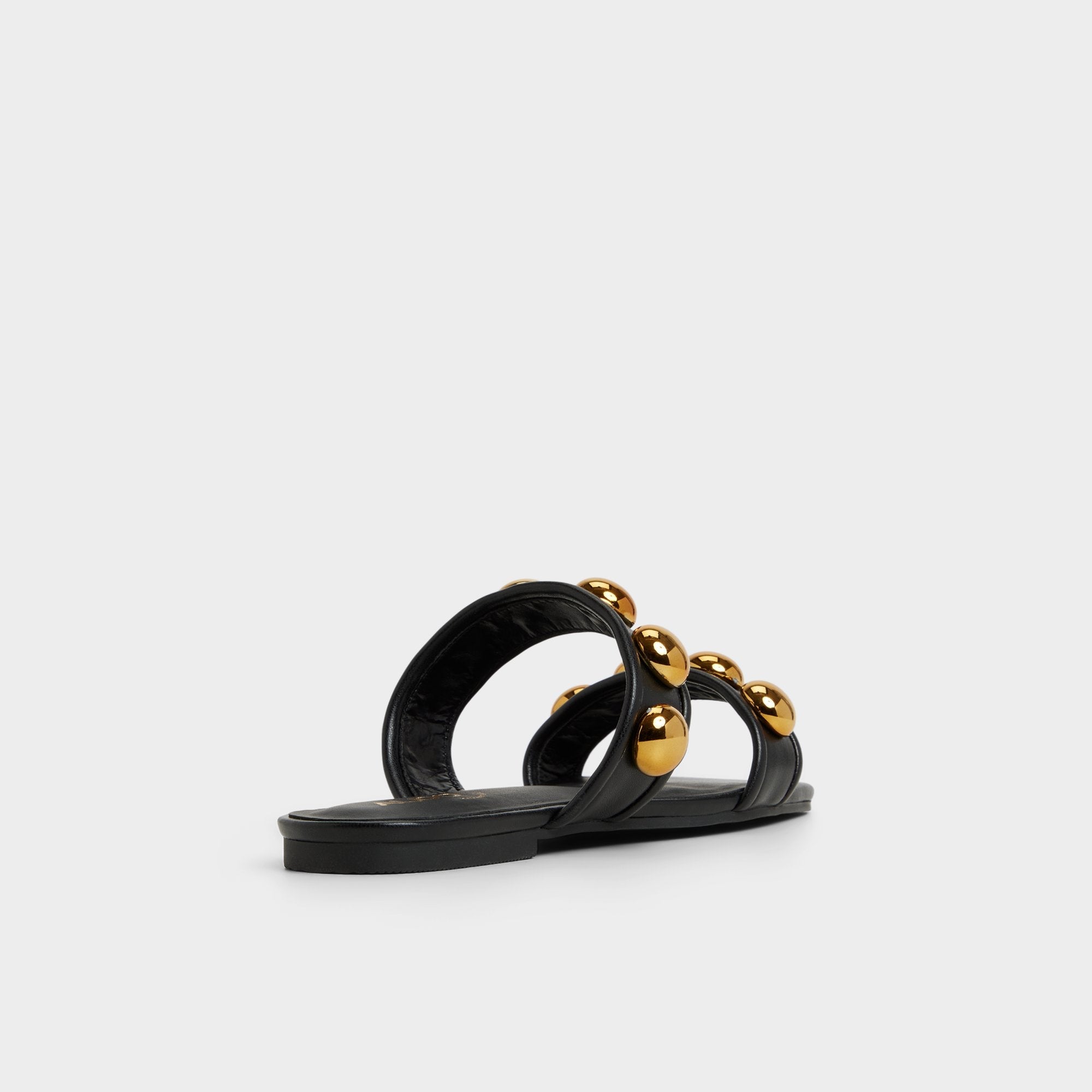 Katalena in Black - Slide sandal