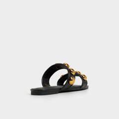 Katalena in Black - Slide sandal
