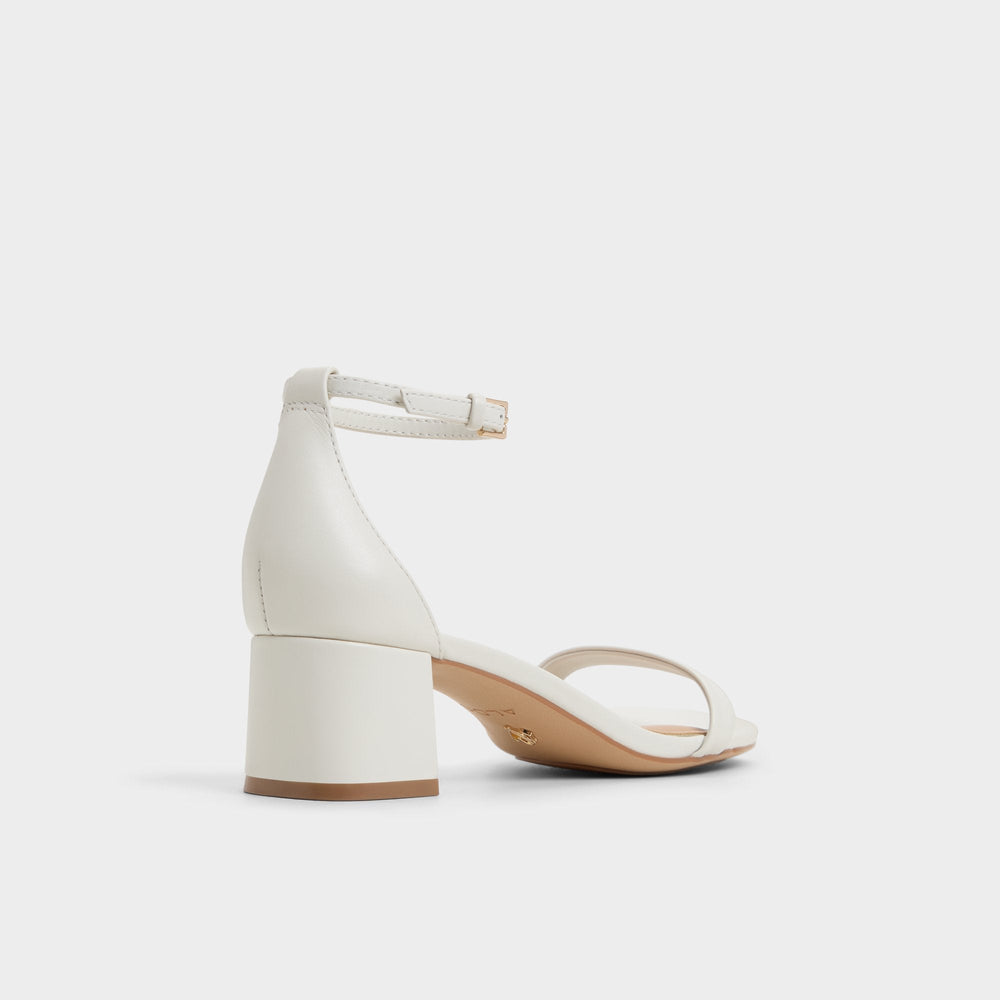 Block heel Calliope White/Bone Women's Block heels - Heeled sandal